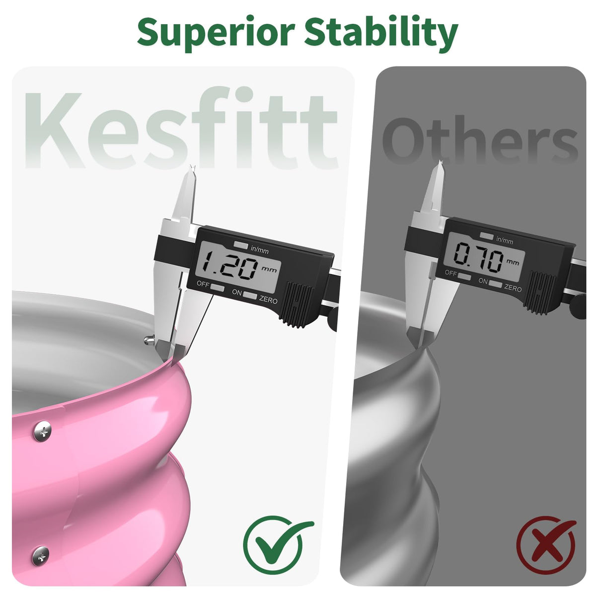 Kesfitt raised bed features 12-inch deep soil for versatile plantings