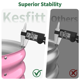 Kesfitt raised bed features 12-inch deep soil for versatile plantings