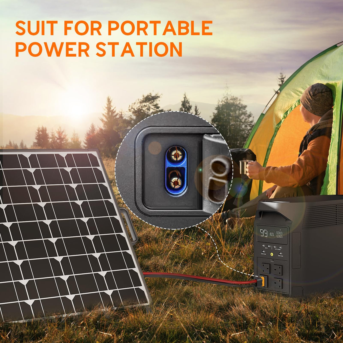 Keshoyal durable solar extension cable designed for rugged environments