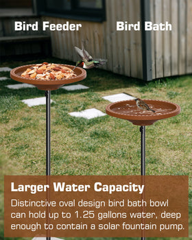 Kesito easy-clean design for quick maintenance without lifting the stand.