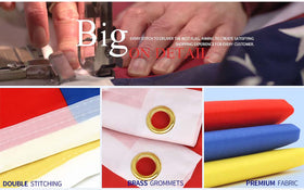 Kesysova Air Force Flag 3x5 vibrant colors stay bright in sun.