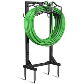 Keten garden hose holder base stability keeps hoses upright and yard tidy.