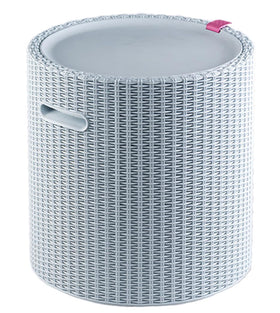 Keter Cool Side Table Ice Chest ready for outdoor entertaining.
