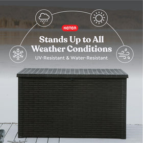 Keter Java XXL UV-protected resin withstands sun exposure