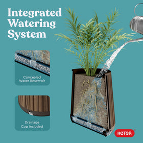 Keter Signature Conic weather-resistant resin resists fading and wear