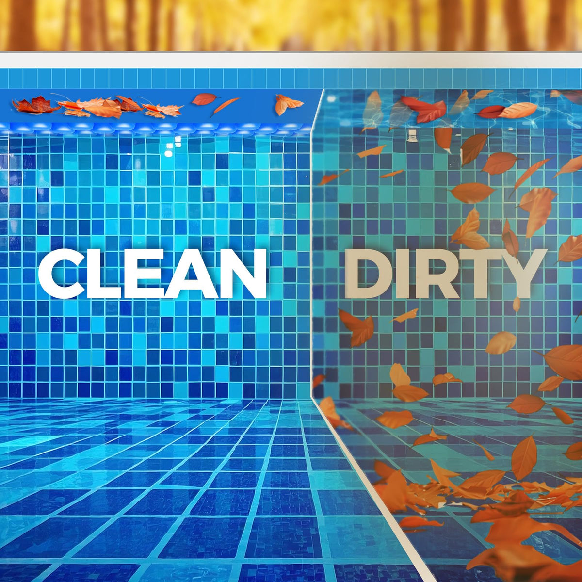 KETNET easy-cut edge to fit irregular pool shapes with scissors.