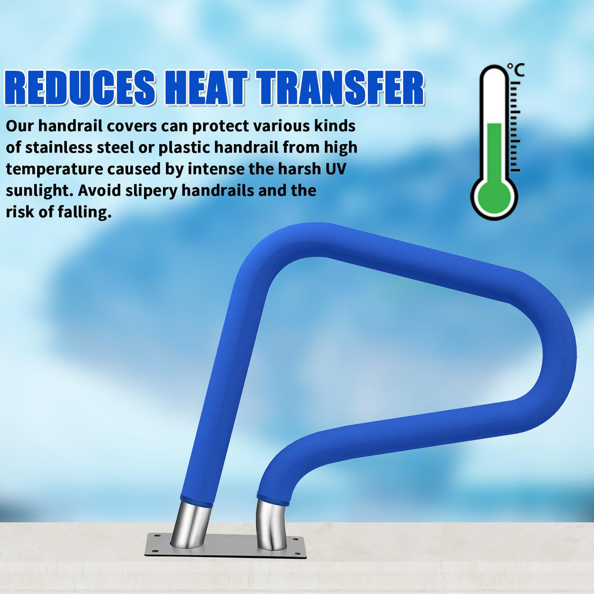 KETNET universal fit covers most pool rails