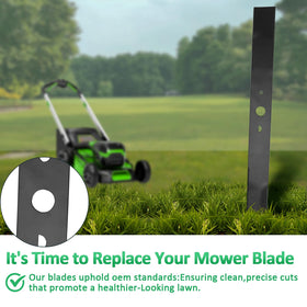Ketofa blade ships unsharpened to customize sharpness for your grass type