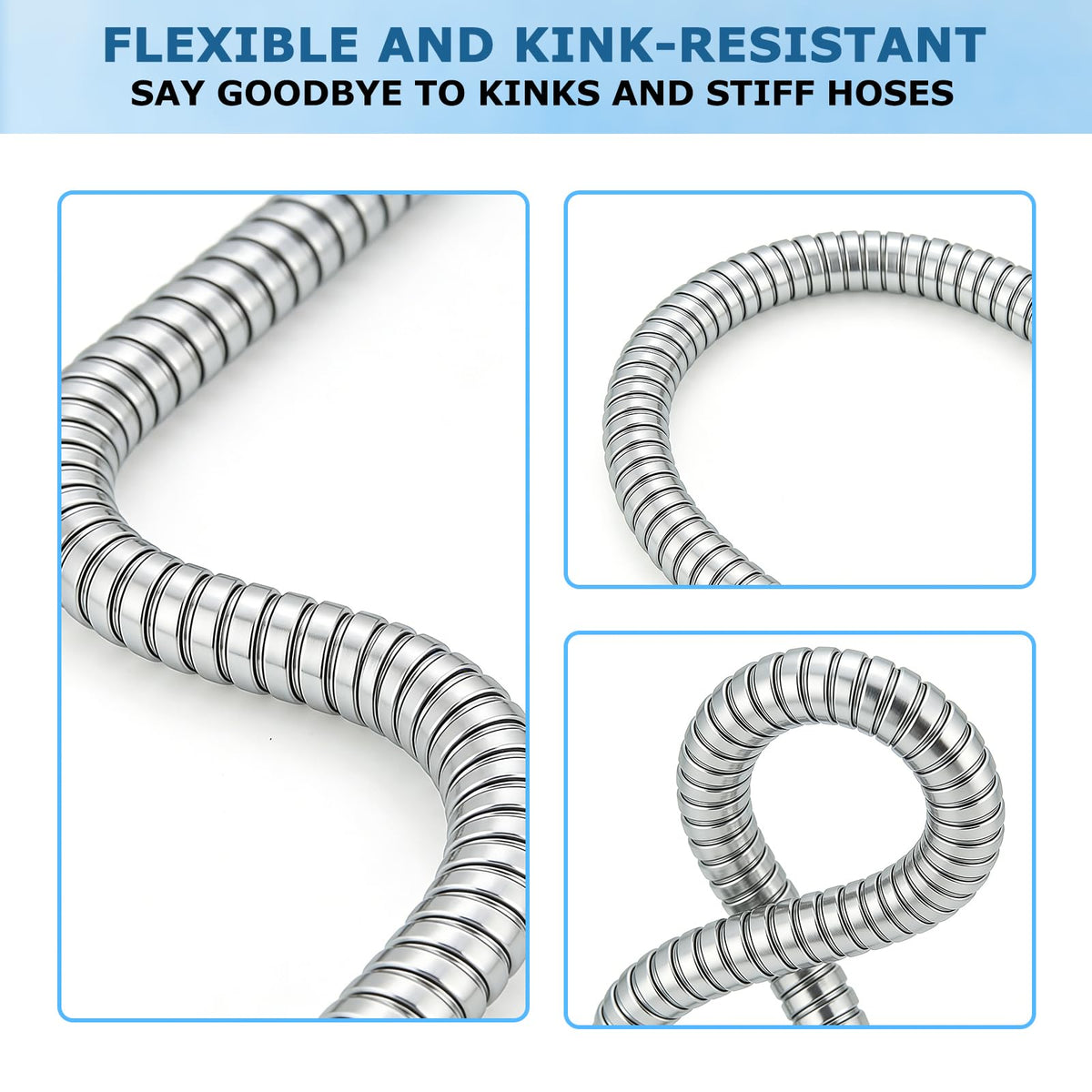 KETTOYA leak-proof design with washers and tape for secure connections