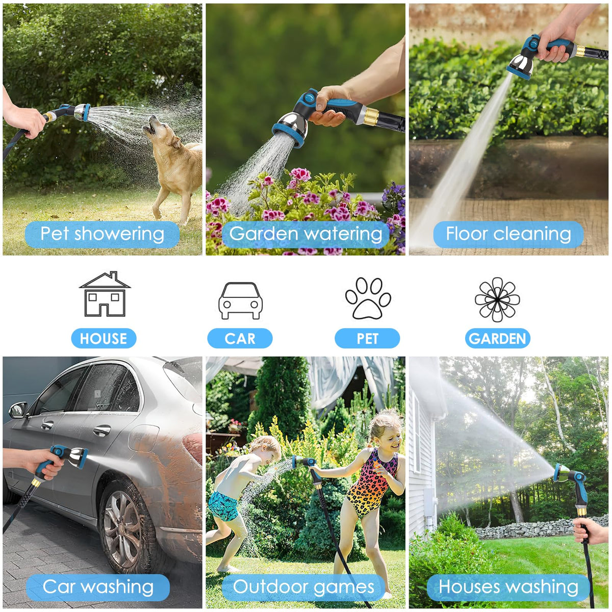 KETTOYA smooth water flow supports efficient garden tasks.