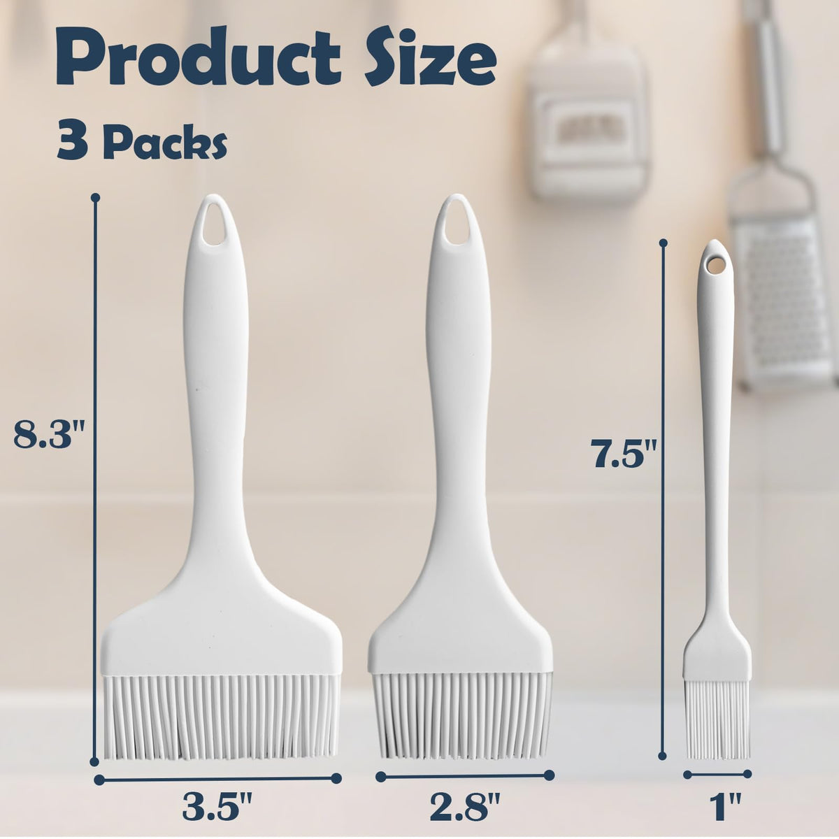 KEUYE meat brush easy-clean design prevents lingering odors