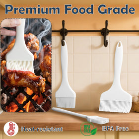 KEUYE meat brush demonstrates pot-friendly, cookware-safe design