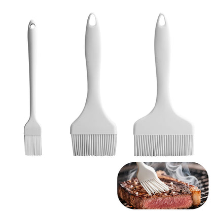 KEUYE silicone meat brush set ready for easy basting on the grill