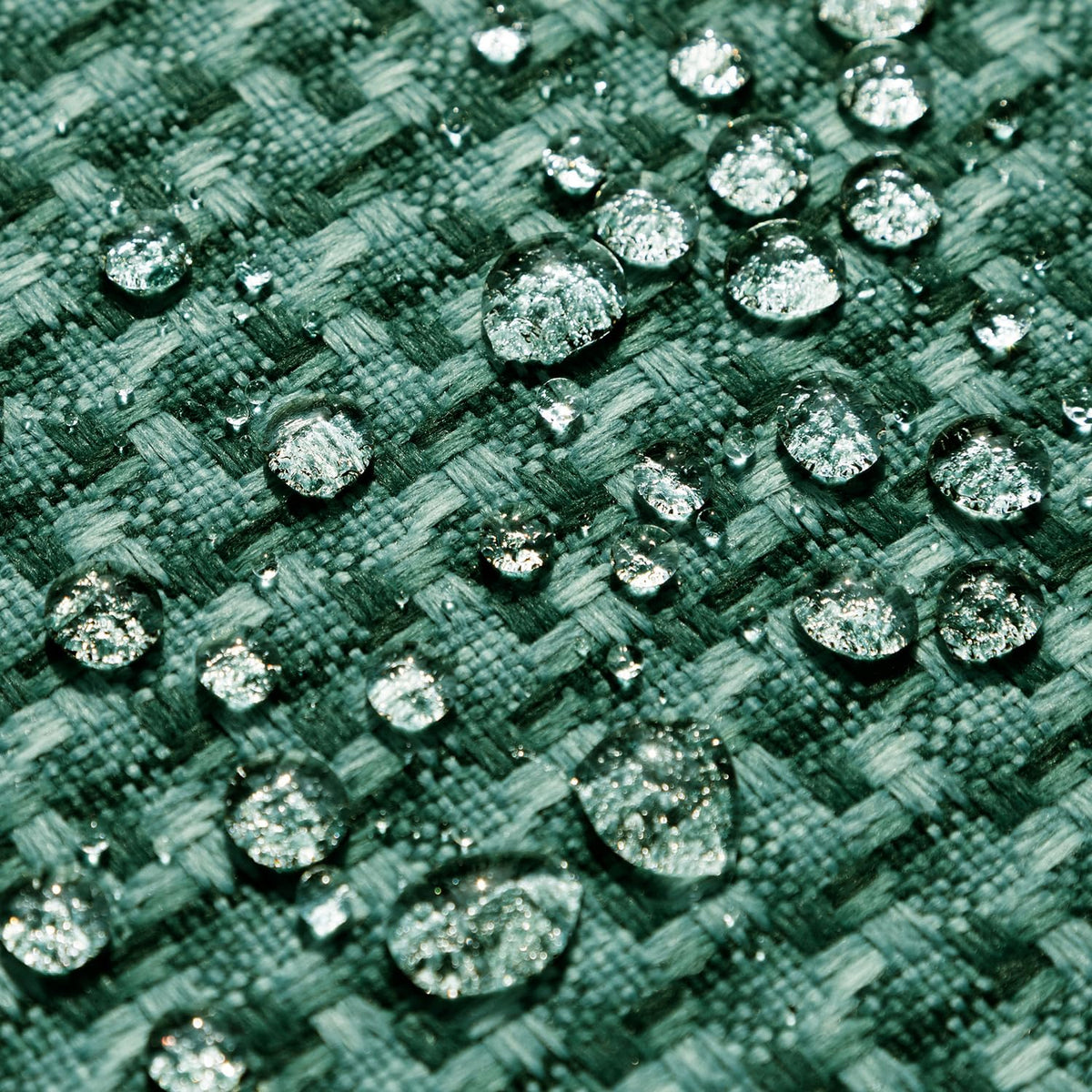 Kevin Textile dark green pillow cover with invisible zipper for easy placement.