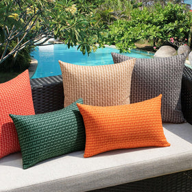 Kevin Textile durable pillow cover designed for outdoor use.