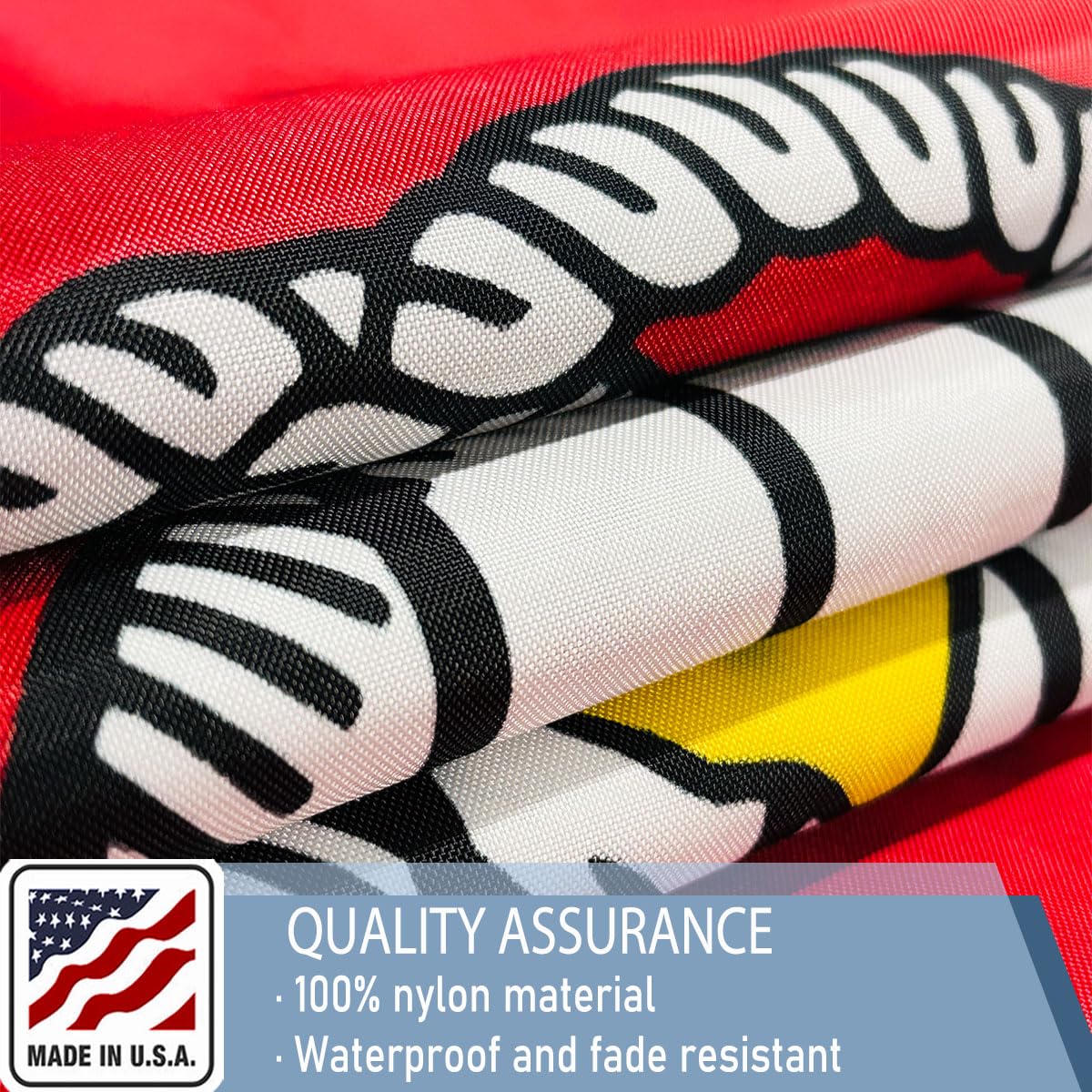 KEYCA USMC flag UV resistant nylon withstands outdoors