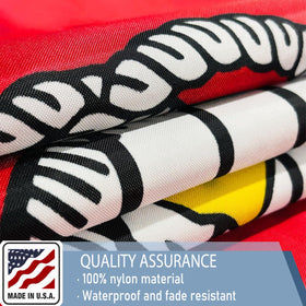 KEYCA USMC flag UV resistant nylon withstands outdoors
