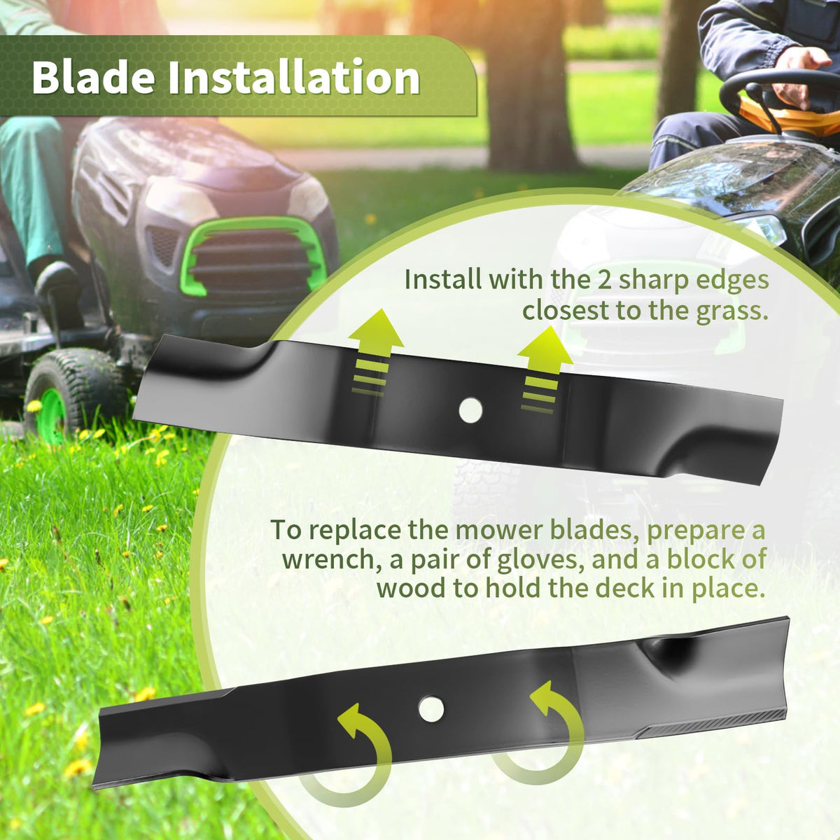 Keycci 00450300 blade cutting performance focus on lift airflow