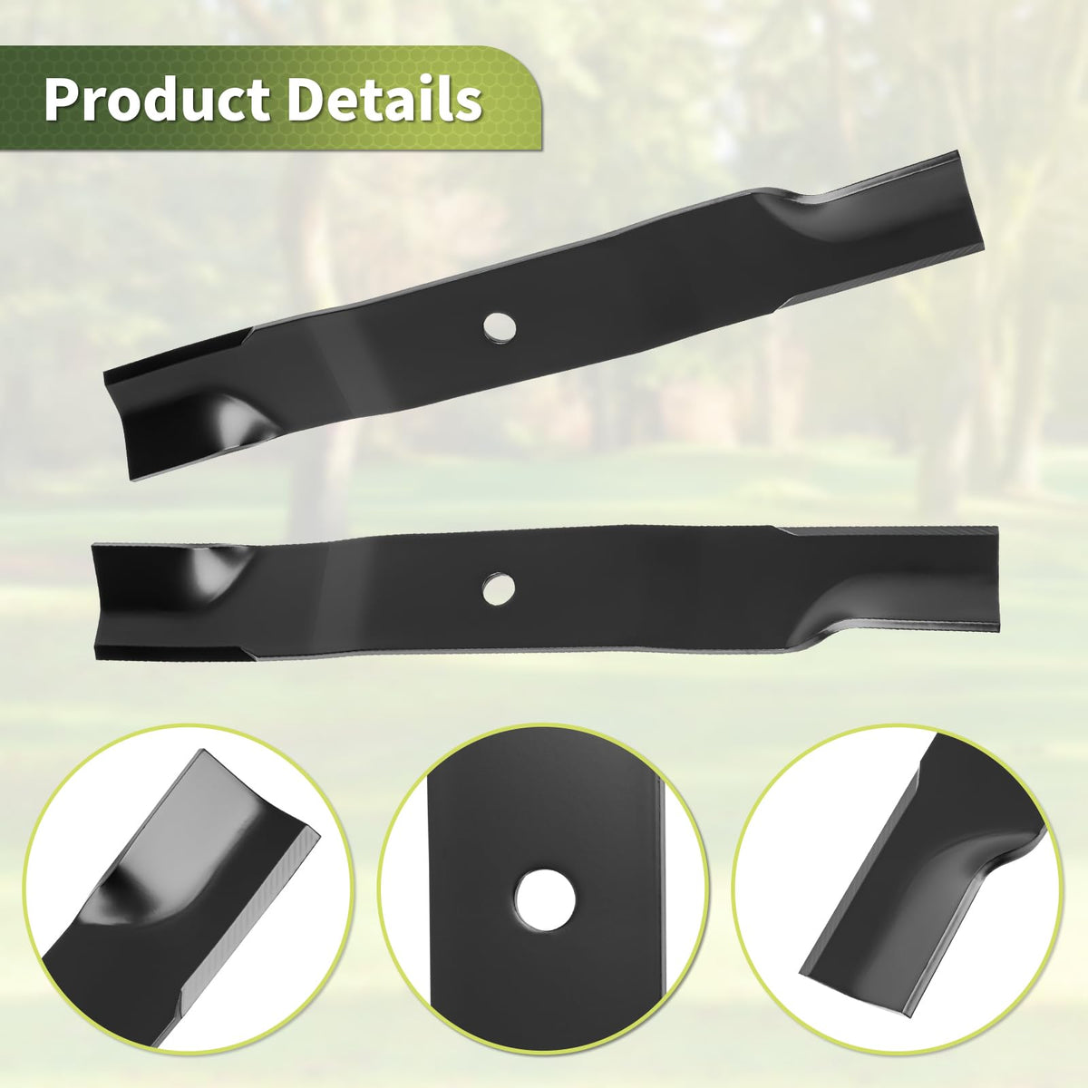 Keycci 00450300 blade top view highlights dimensions and fit