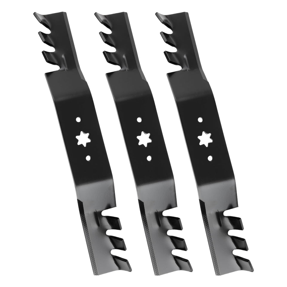 Keycci 942-04053C blade front view with sharp mulching edge