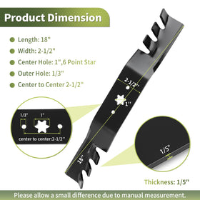 Keycci 942-04053C blades in a 3-pack for replacements