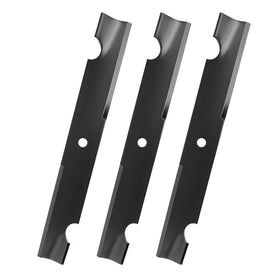 Keycci 038-0001-00 blade front view shows durable construction for Bad Boy 54-inch decks.