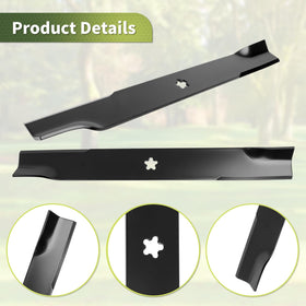 Keycci blade hub with a five-point star center ensures secure mounting.