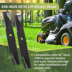 Coated steel construction offers longevity through regular mowing.