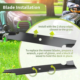 Compatibility chart view confirms fit for Bad Boy 54-inch mowers.