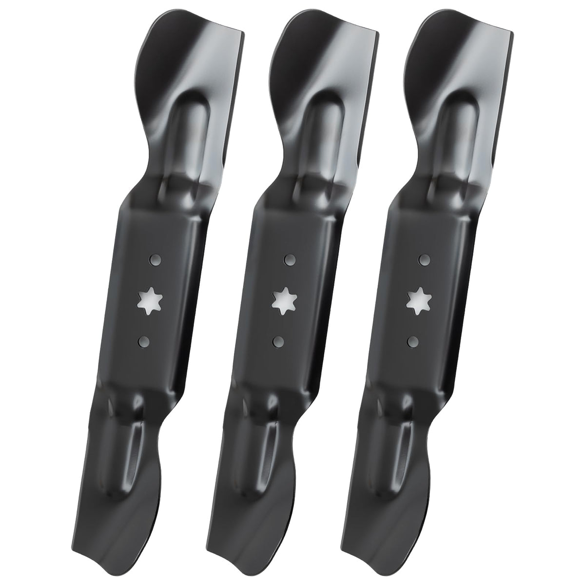 Keycci Cub Cadet 490-110-C187 blade set for 60-inch deck improves cutting quality