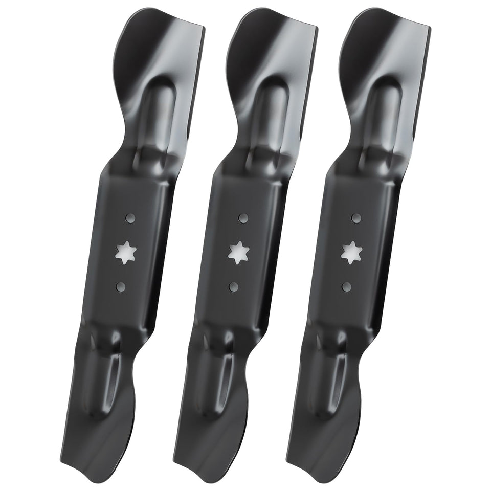 Keycci Cub Cadet 490-110-C187 blade set for 60-inch deck improves cutting quality