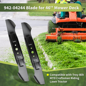 Keycci blades support easy bagging and efficient lawn cleanup.