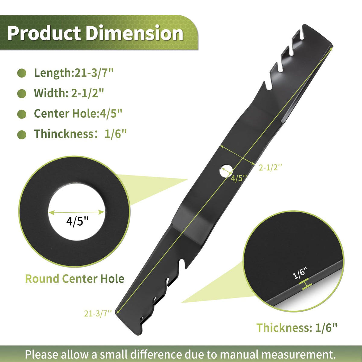 Keycci M170642 blades closeup steel highlighting sharp edges for durable performance