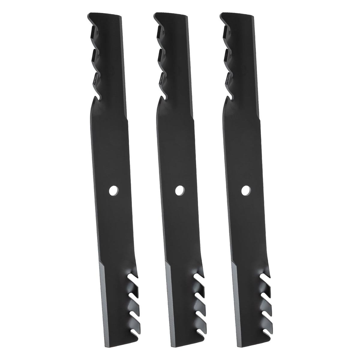 Keycci 61-inch mower blades for 61-inch decks in action delivering a precise cut.