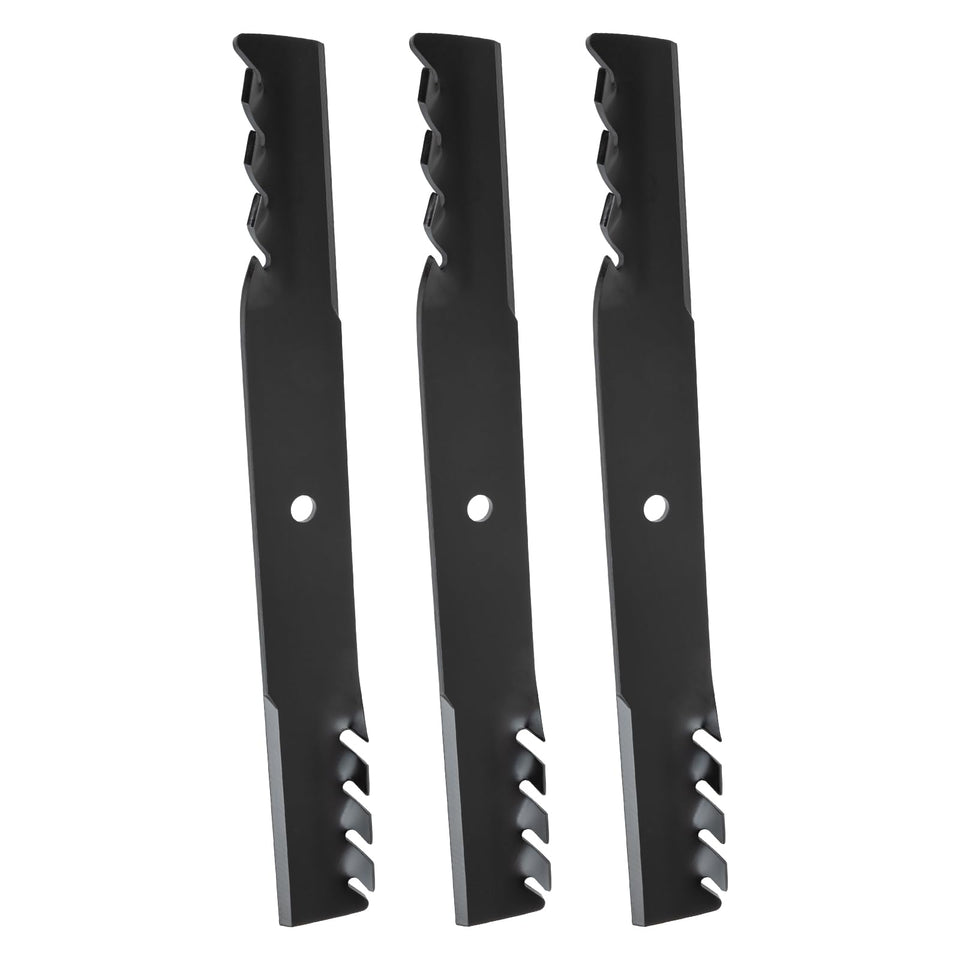 Keycci 61-inch mower blades for 61-inch decks in action delivering a precise cut.