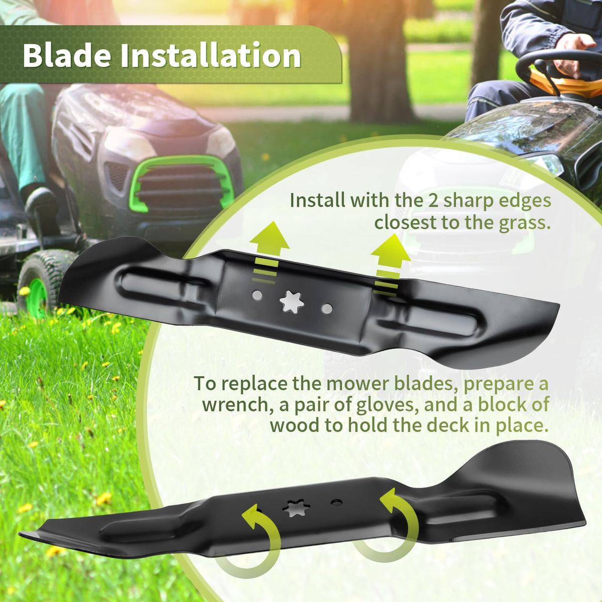 Keycci 3-pack offers ready replacement blades for quick maintenance and downtime reduction