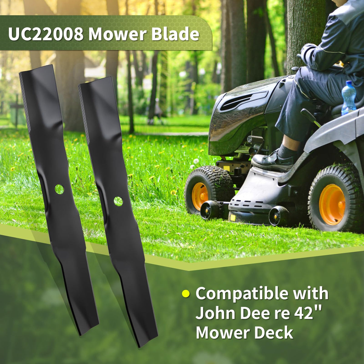 Flat-blade design boosts strength and durability during tougher cuts.