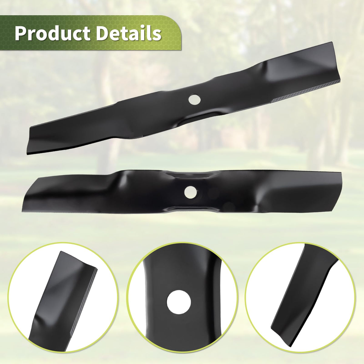 Keycci UC22008 blade for 42-inch deck improves mowing performance.