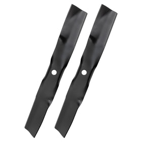 Keycci UC22008 mower blade front view for John Deere decks, ensuring precise cuts.