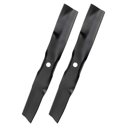 Keycci UC22008 mower blade front view for John Deere decks, ensuring precise cuts.