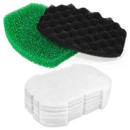 Keydinht pond filter foam-filter captures debris for clearer pond water