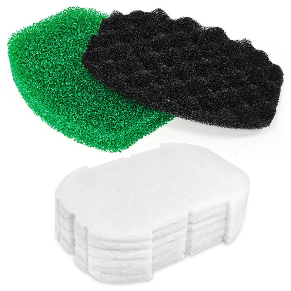Keydinht pond filter foam-filter captures debris for clearer pond water