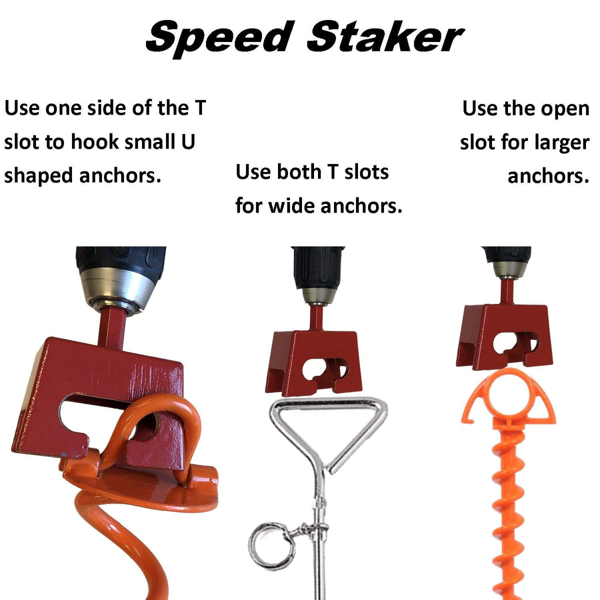 Keyfit Tools Speed Staker demonstrates T slot control for precise anchoring