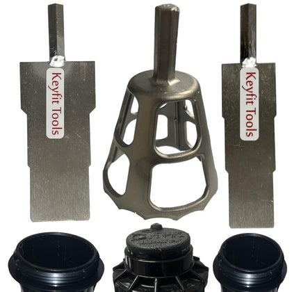 Keyfit Tools Head Honcho installation tool front view for fast sprinkler head setup.