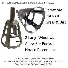 Keyfit Tools window cutouts aid precise nozzle alignment during installs.