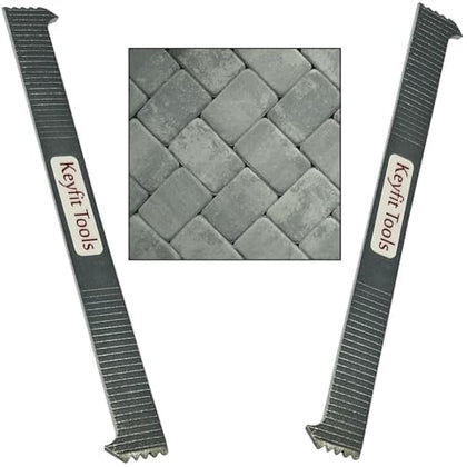 Keyfit Tools Paver Puller Pro 9in set ready for efficient paver extraction.