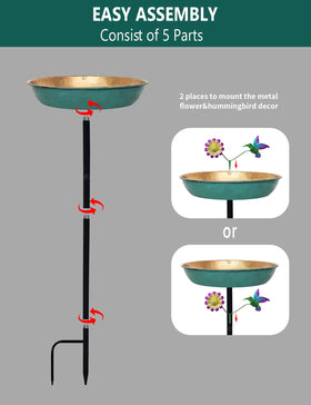 Keygift prong base keeps the setup steady in windy conditions