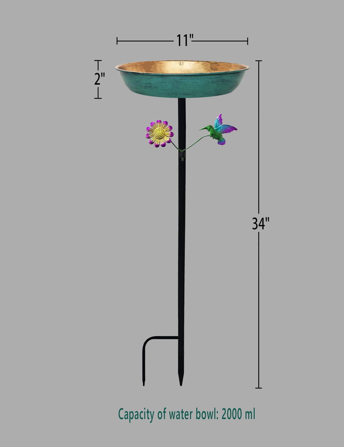 Keygift metal poles provide sturdy, weather-ready support for stable placement