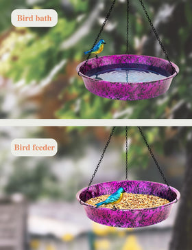 Keygift Lightweight yet sturdy metal construction suitable for outdoors.