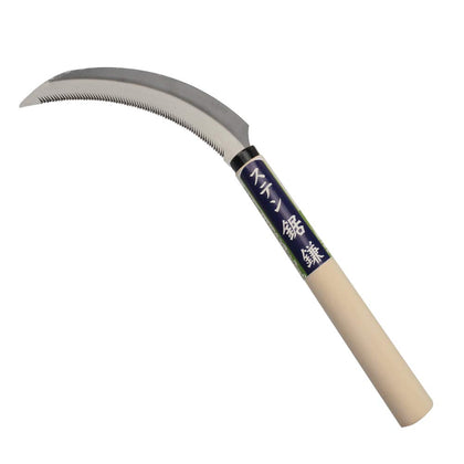 KEYI Grass Sickle with wooden handle for easy garden tidying